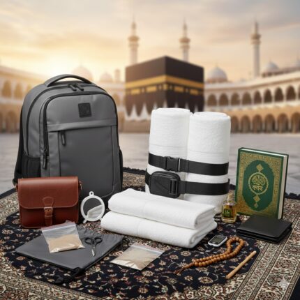 হজ ও ওমরা প্যাকেজ (পুরুষ) প্রিমিয়াম গোল্ড প্যাকেজ।